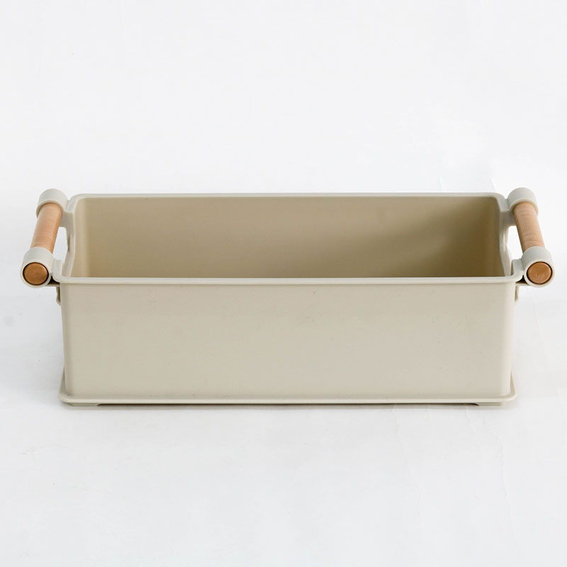 Khay đựng vật dụng Nhật Bản có quai cầm 28.4x12.2cm thương hiệu SANADA