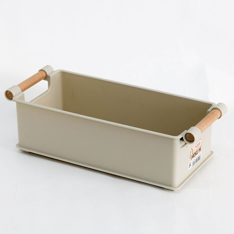 Khay đựng vật dụng Nhật Bản có quai cầm 28.4x12.2cm thương hiệu SANADA