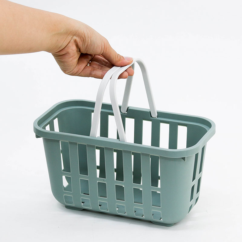 Giỏ nhựa đựng vật dụng có quai xách 25.2x13.2cm thương hiệu SANADA