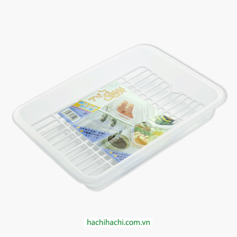 Khay đựng thực phẩm, ly tách kèm lưới ráo nước