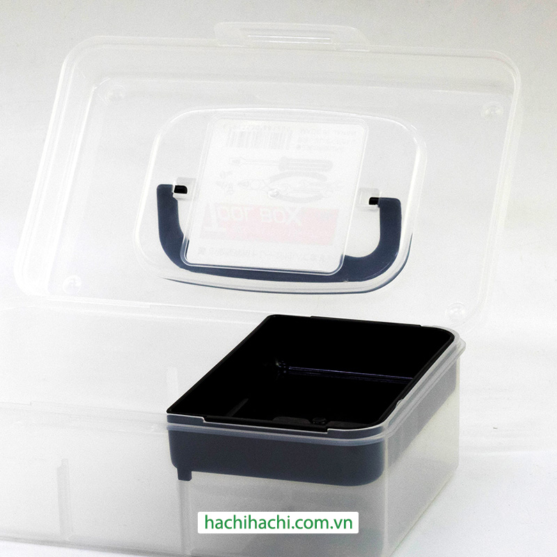 Hộp đựng vật dụng, dụng cụ có quai xách Sanada 17.9x11.5cm thương hiệu SANADA