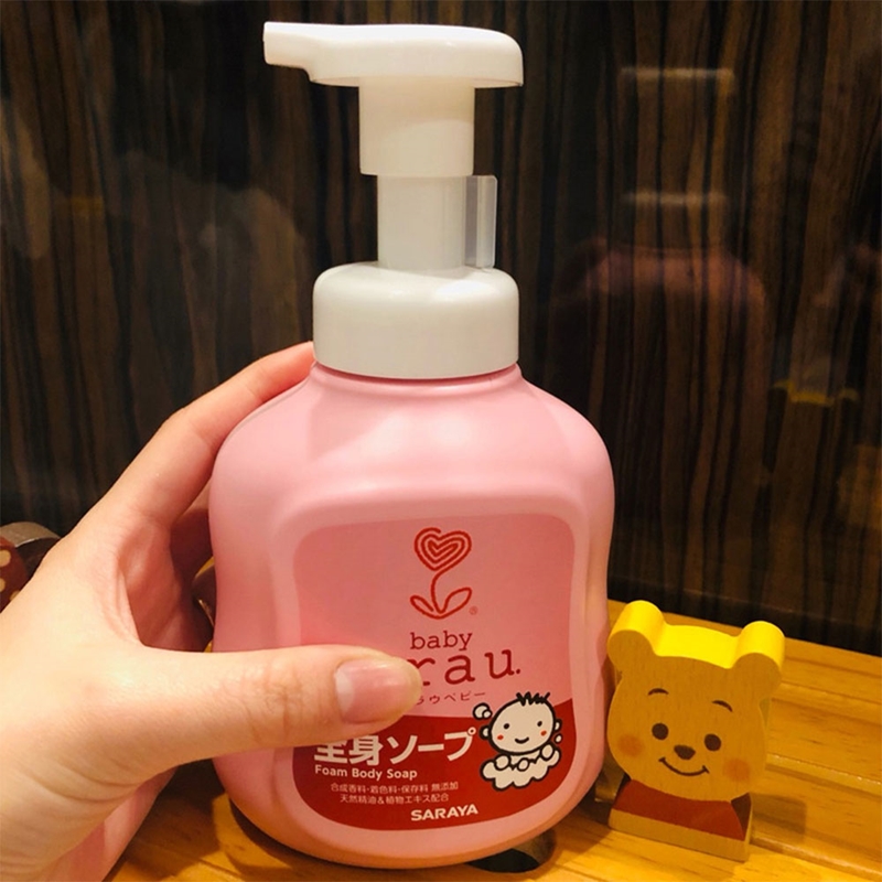 Bọt tắm gội thảo mộc Arau Baby - chai 450ml thương hiệu ARAU BABY