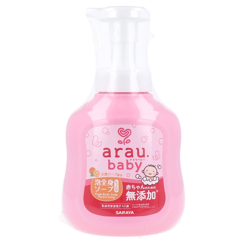 Sữa tắm gội dưỡng ẩm Arau baby 450ml (Chiết xuất thảo mộc) thương hiệu ARAU BABY