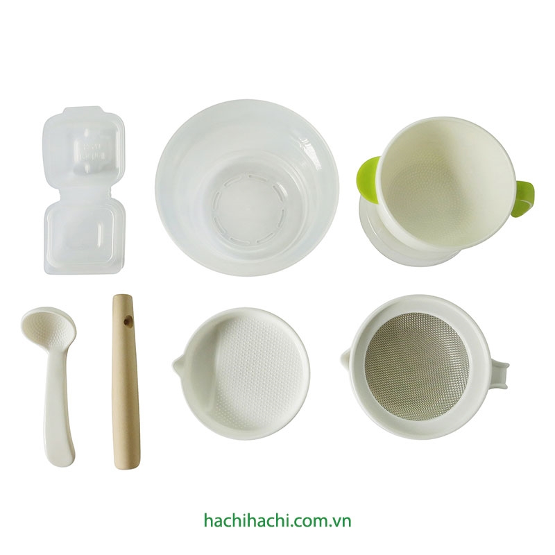 Bộ dụng cụ làm đồ ăn dặm cho bé Richell  thương hiệu RICHELL