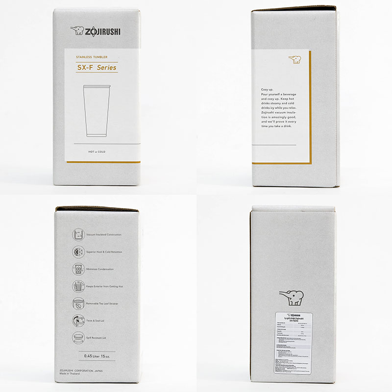 Ly giữ nhiệt Zojirushi SX-FSE45-AJ - 0.45L - Màu xanh xám thương hiệu 