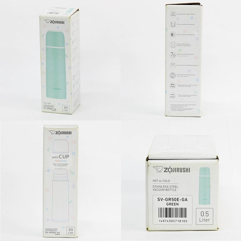 Bình giữ nhiệt Zojirushi model SV-GR50E-GA, 0.5L (Xanh) thương hiệu 