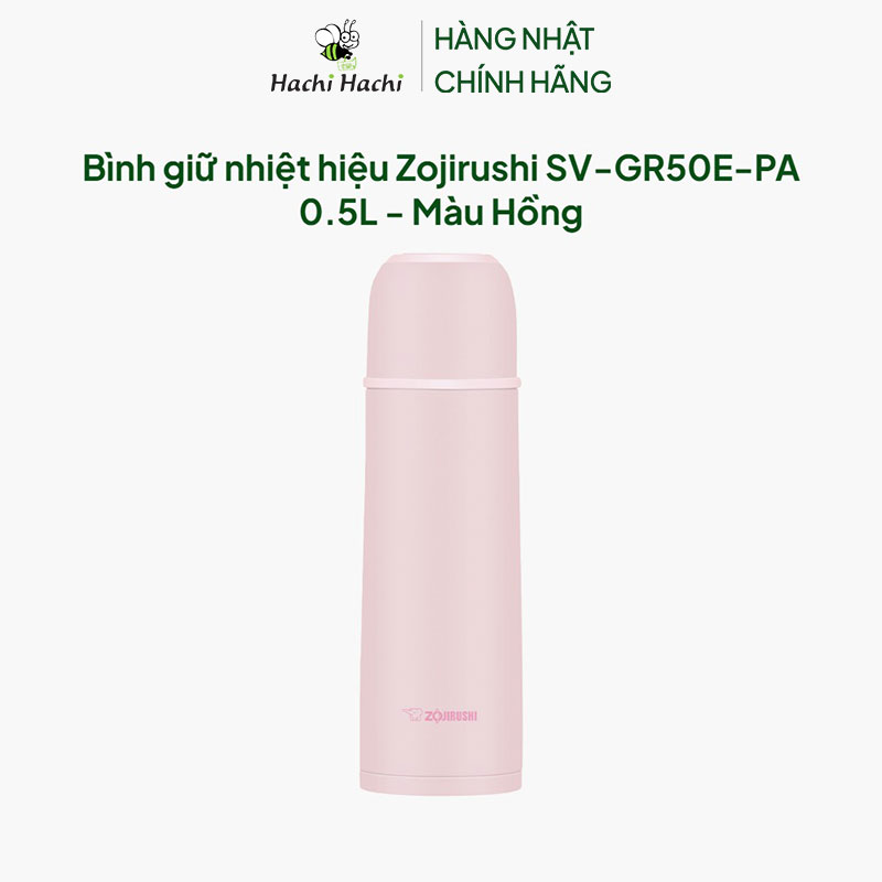 Bình giữ nhiệt hiệu Zojirushi SV-GR50E-PA - 0.5L - Màu Hồng thương hiệu 