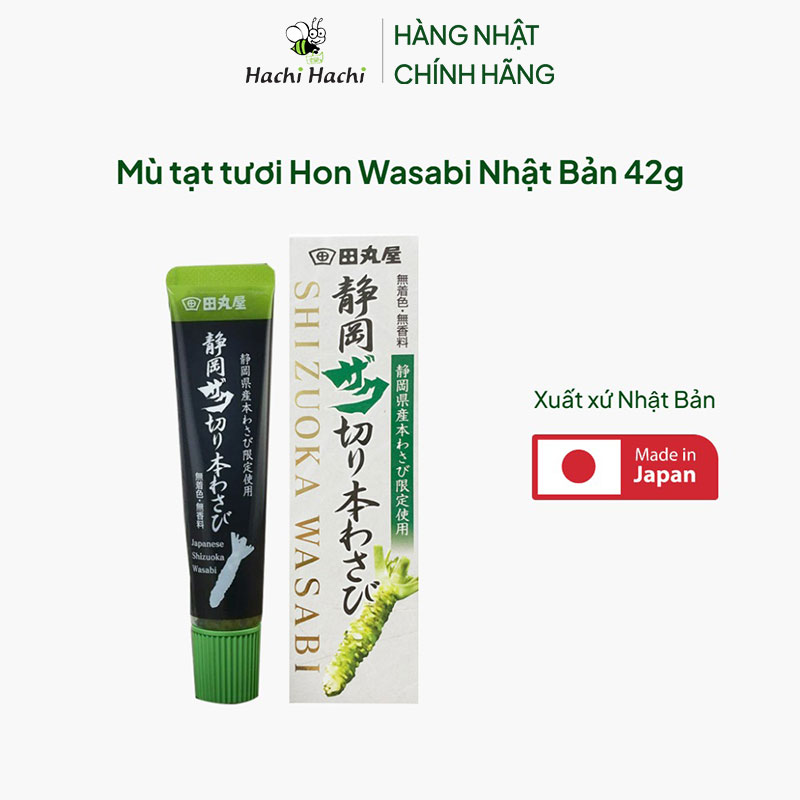 Mù tạt tươi Hon Wasabi Nhật Bản 42g  thương hiệu TAMARUYA
