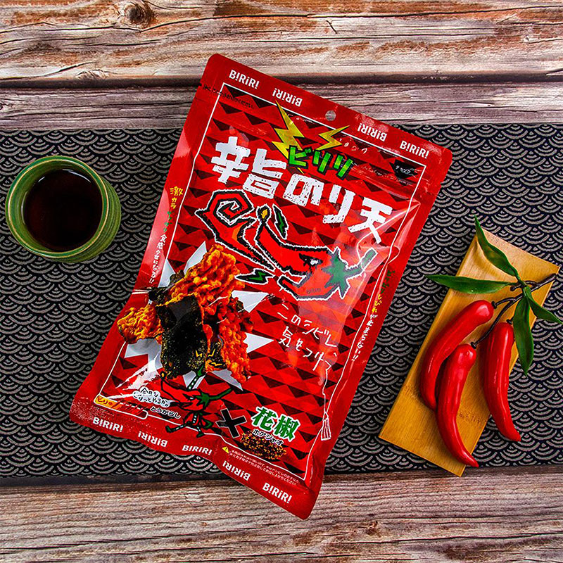 Snack tempura rong biển Nhật Bản vị ớt 65g thương hiệu DAIKO