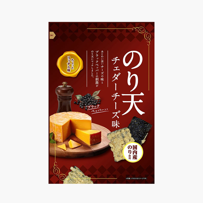 Snack tempura rong biển Nhật Bản vị phô mai 65g