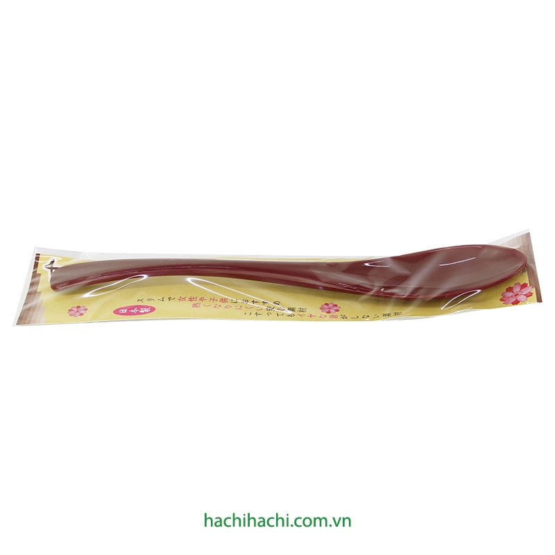 Muỗng nhựa sơn mài 19.5cm thương hiệu TANAKA HASHI