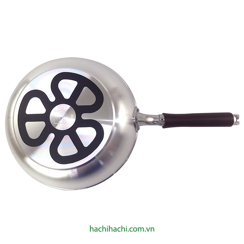 Chảo đáy sâu không dính IH Prorise Plus 22cm thương hiệu DAIYA ALUMI