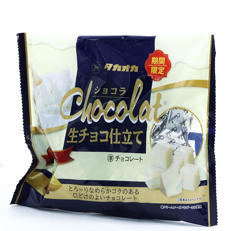 Socola tươi Takaoka Nhật Bản 125g (Socola trắng) thương hiệu TAKAOKA SHOKUHIN