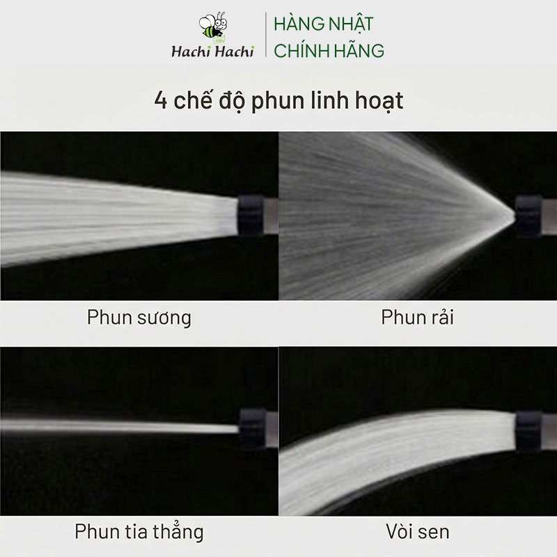 Bộ vòi tưới cây, rửa xe thu cuộn dây Nhật Bản Takagi Boxy Next 20m thương hiệu TAKAGI