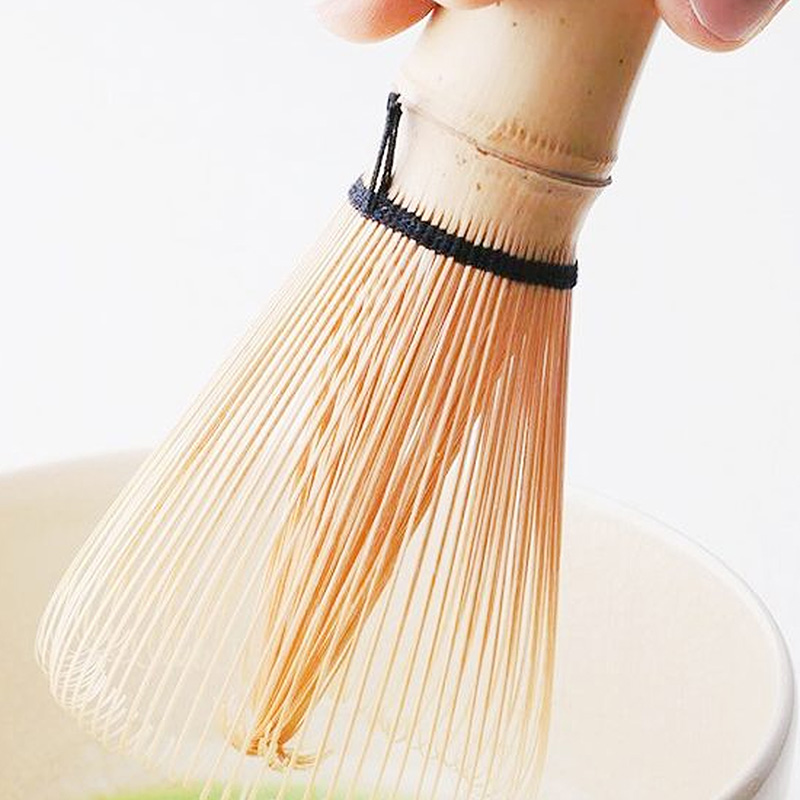 Chổi Chasen đánh Matcha 100 sợi nan tre tự nhiên thương hiệu 