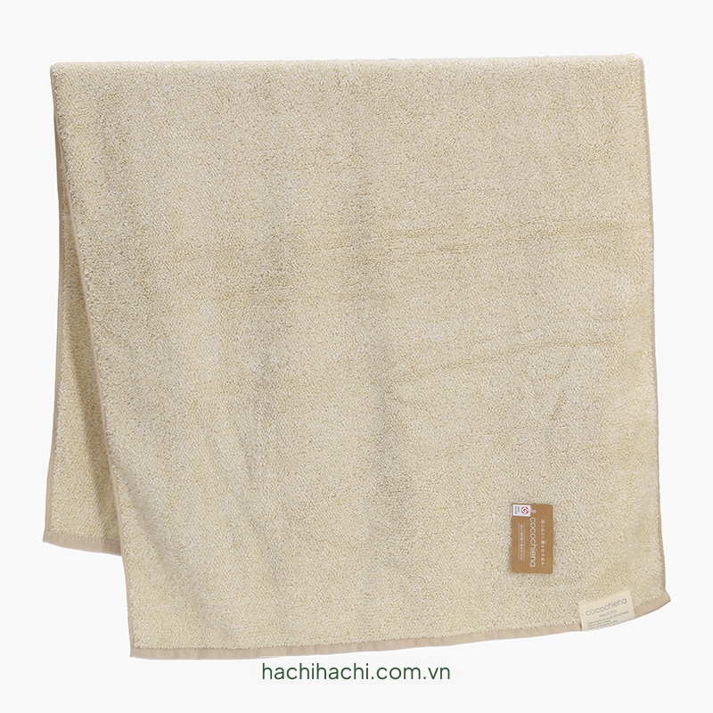 Khăn vải cotton Nissen thấm hút vượt trội 60x120cm Cocochiena Ivory thương hiệu NISSEN SHOKO