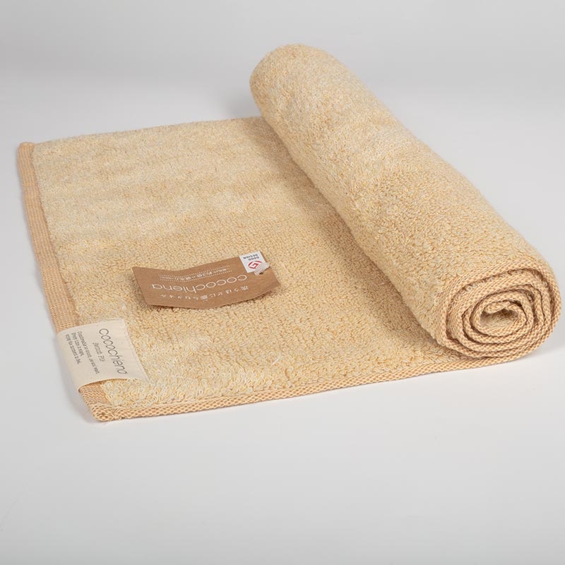 Khăn vải cotton Nissen 34x80cm, thấm hút nước gấp 3 lần - Cocochiena Orange CE-6010OR thương hiệu NISSEN SHOKO