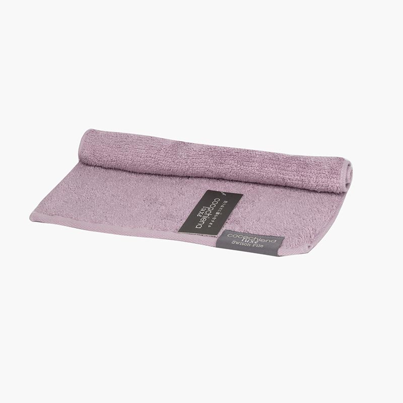 Khăn vải cotton Nissen 34x35cm, thấm hút nước gấp 4 lần, Cocochiena Luxe Violet CE-4016V
