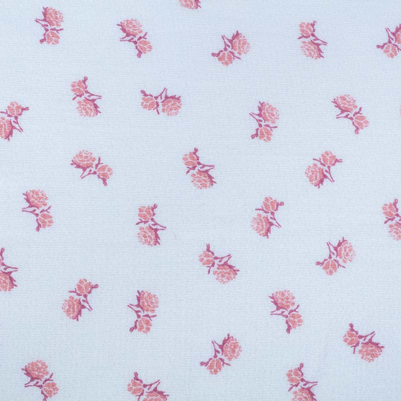Khăn Tenugui cotton Nissen 34x90cm Sazanami SZ-4502P Pink  thương hiệu NISSEN SHOKO
