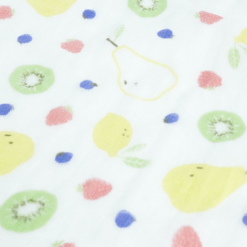 Khăn vải cotton Nhật Bản Nissen 30x30cm Japanese Style Fruity JK-47171COL thương hiệu NISSEN SHOKO