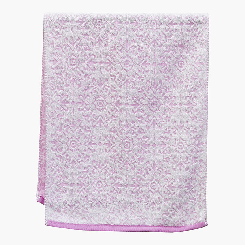 Khăn vải cotton Nhật Bản Nissen 32x82cm Imabari Towel Blanche Pink thương hiệu NISSEN SHOKO