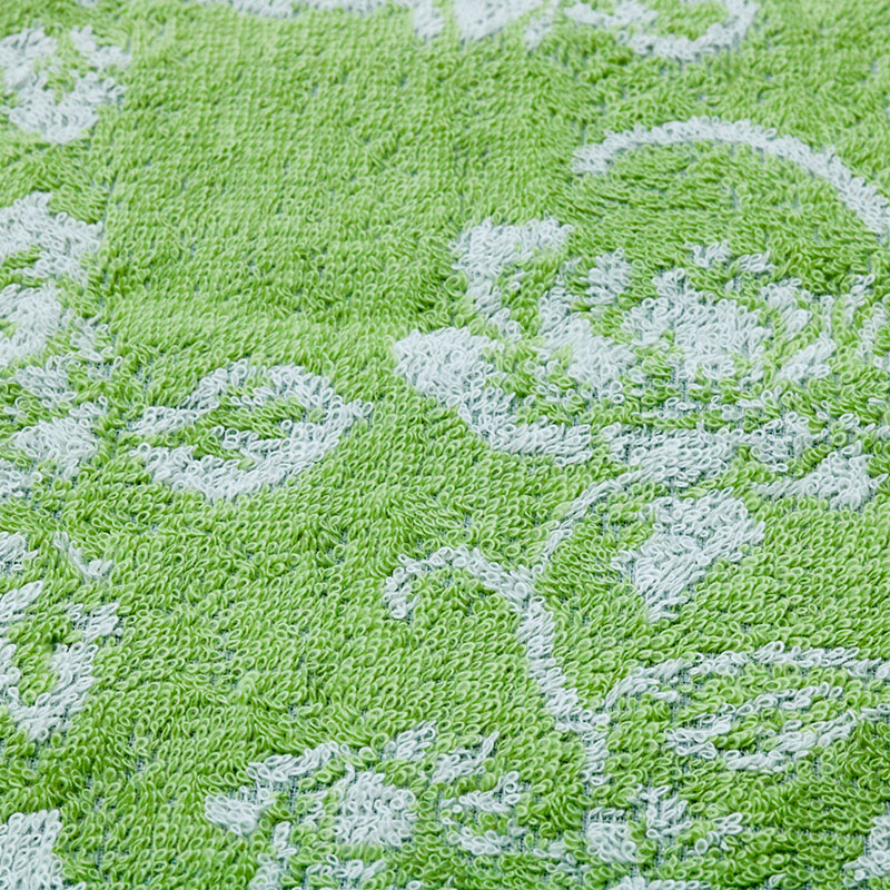 Khăn vải cotton Nissen 34x35cm Pom Pon  Isabella PP-2507GR Green thương hiệu NISSEN SHOKO
