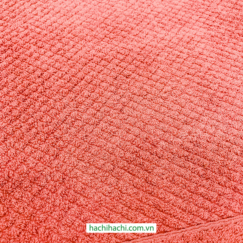 Khăn vải cotton Nissen 34x90cm Hotel Use QGS-5021P Pink thương hiệu NISSEN SHOKO