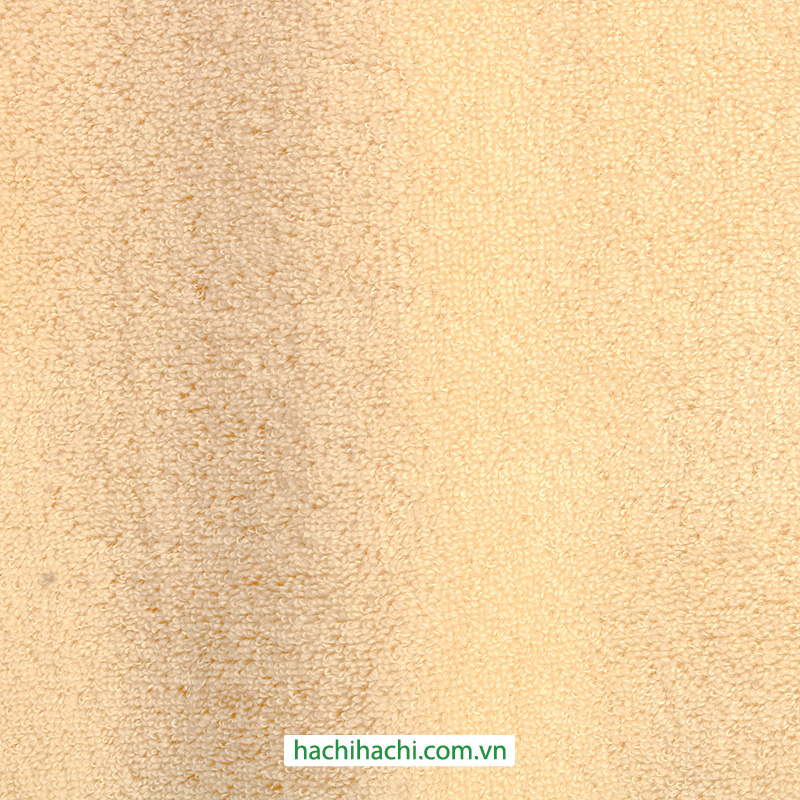 Khăn cotton cao cấp Nissen 60x120cm Fuwa Fuwa Untwisted Yellow thương hiệu NISSEN SHOKO