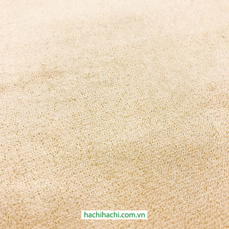 Khăn vải cotton cao cấp Nissen 34x80cm Fluffy Non-twiced Yelow SVM-221CYE thương hiệu NISSEN SHOKO