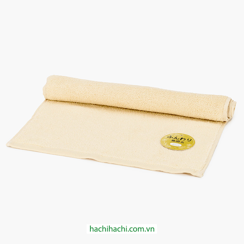 Khăn vải cotton cao cấp Nissen 34x80cm Fluffy Non-twiced Yelow SVM-221CYE
