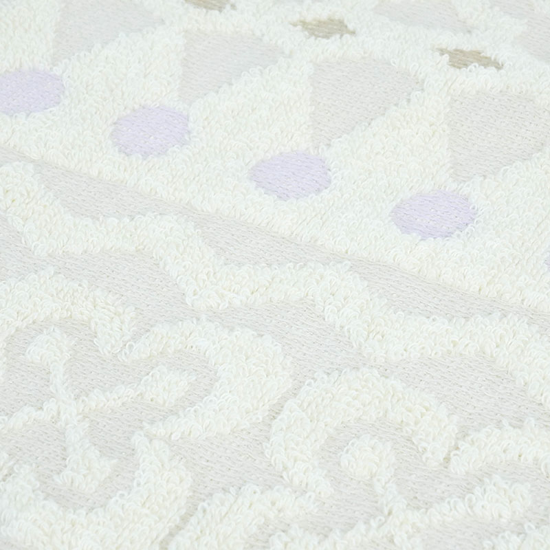 Khăn vải cotton kháng khuẩn khử mùi Nissen 60x120cm Relief Weave RW-15020BE Beige thương hiệu NISSEN SHOKO