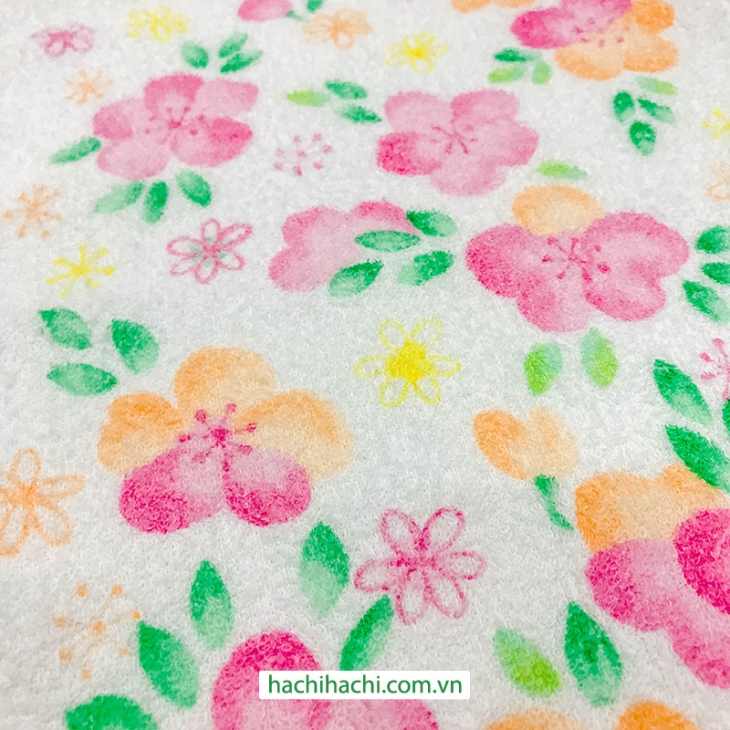 Khăn vải cotton Nissen 34x40cm T-0909B+P MIX Blue/Pink (Nhiều mẫu)-Giao mẫu ngẫu nhiên thương hiệu NISSEN SHOKO