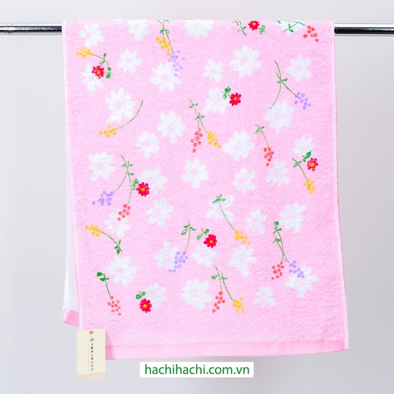 Khăn cotton cao cấp Nissen 34x82cm Sharon II (Nhiều màu)-Giao mẫu ngẫu nhiên thương hiệu NISSEN SHOKO