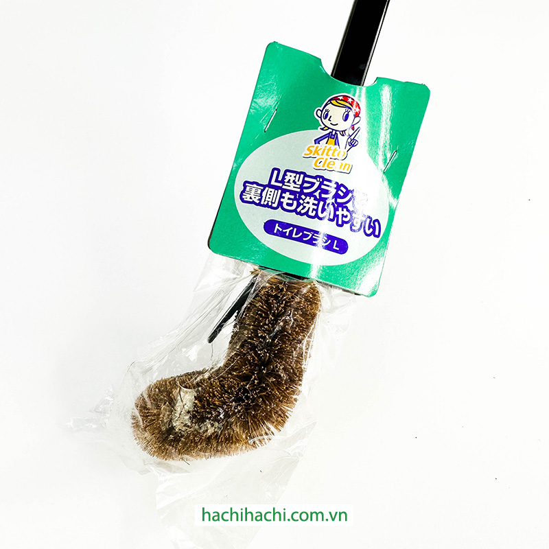 Bàn chải chà toilet sợi cọ 43cm thương hiệu 