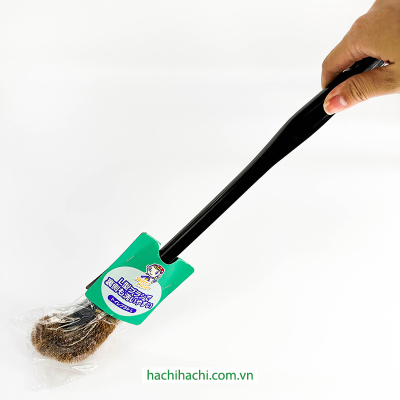 Bàn chải chà toilet sợi cọ 43cm thương hiệu 