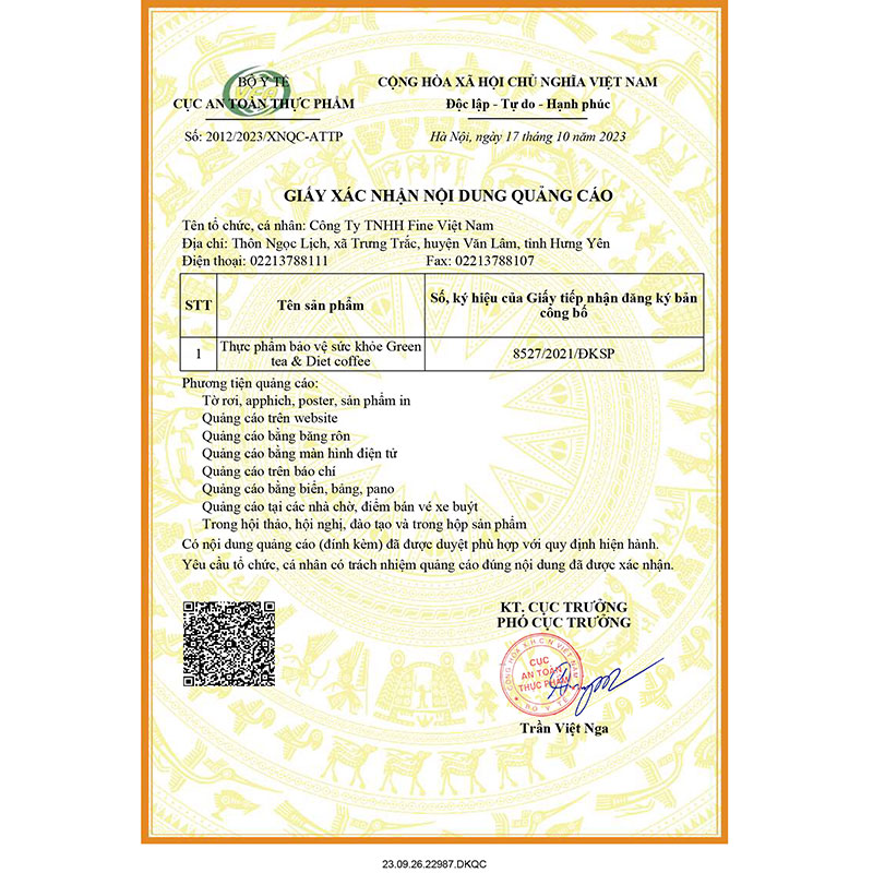 TPBVSK: Green tea & Diet coffee Nhật Bản 1.5gx30 gói, Trà cà phê hỗ trợ chuyển hóa chất béo, giảm béo thương hiệu FINE JAPAN