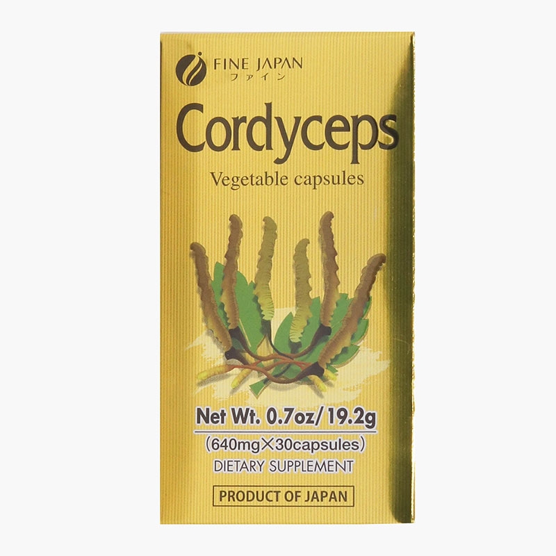 TPBVSK: Viên uống Cordyceps Nhật Bản 30 viên, đông trùng hạ thảo bổ thận, tăng đề kháng, sức khỏe thương hiệu FINE JAPAN