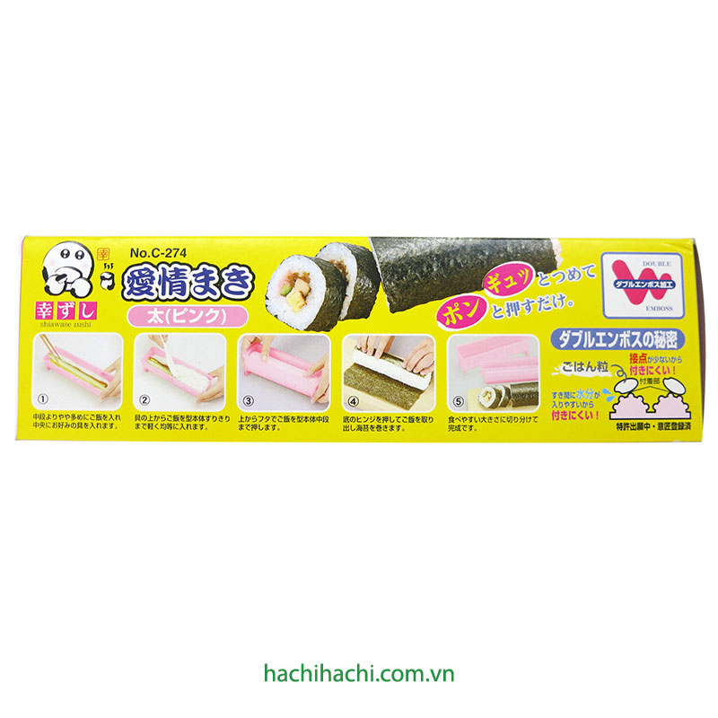 Khuôn làm Sushi Pearl Metal  thương hiệu PEARL METAL