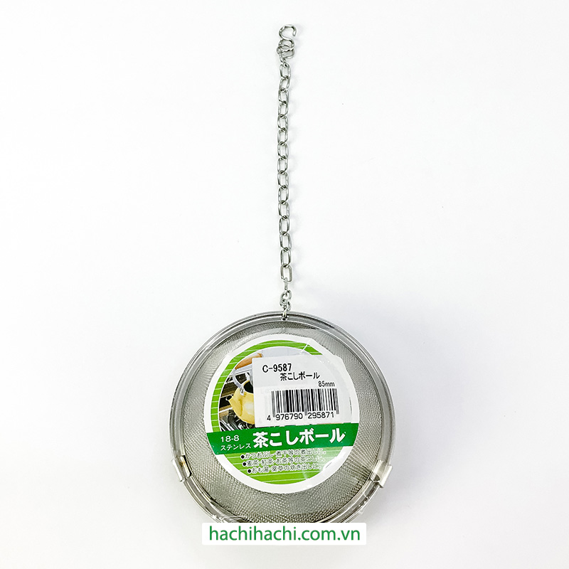 Dụng cụ lọc trà, bóng lọc trà, cầu lọc trà 8.5cm thương hiệu PEARL METAL