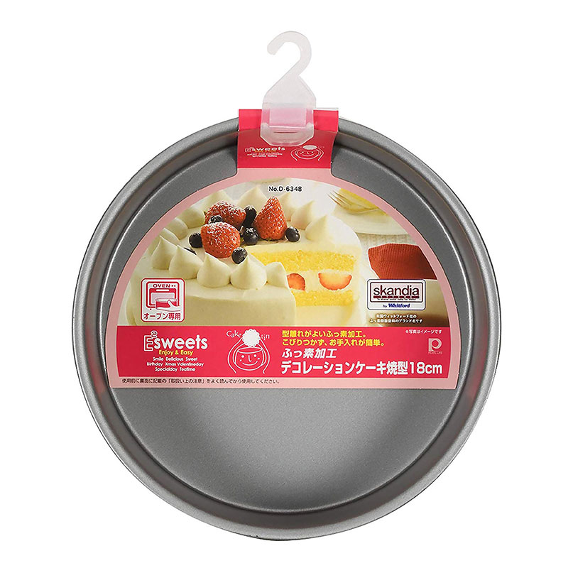 Khuôn bánh chống dính Pearl Metal Nhật Bản 18cm thương hiệu PEARL METAL