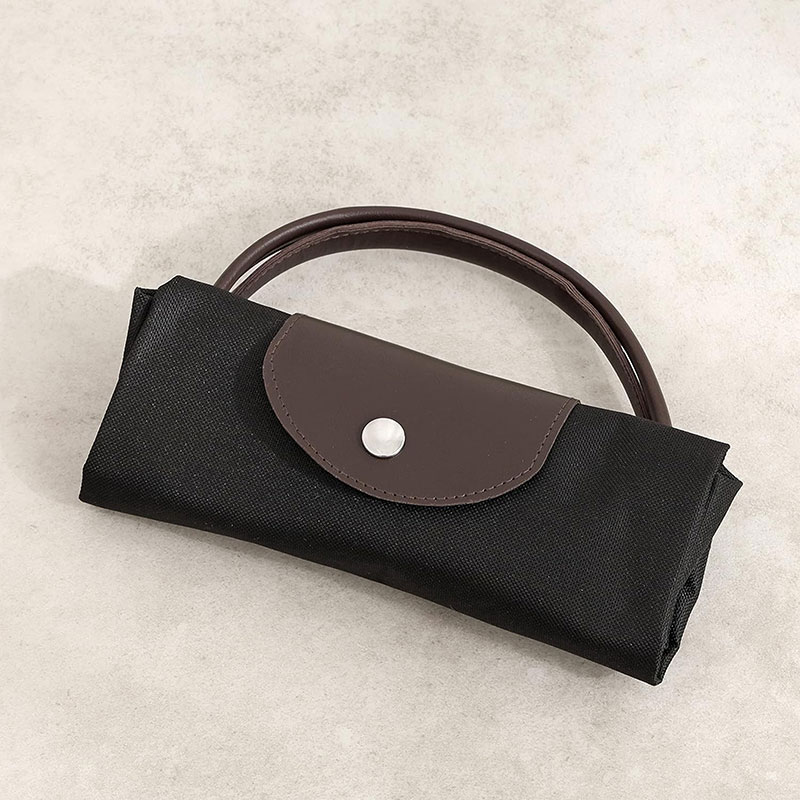 Túi Tote gấp gọn có quai xách 42x33cm (Đen) thương hiệu PEARL METAL