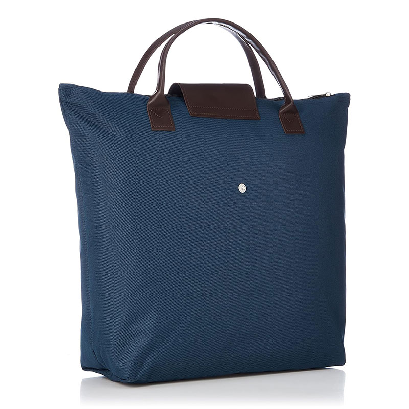 Túi Tote gấp gọn có quai xách 42x33cm (Xanh Navy) thương hiệu PEARL METAL