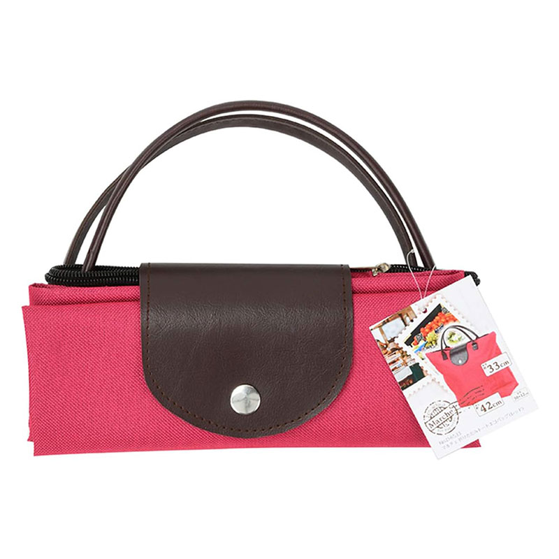 Túi Tote gấp gọn có quai xách 42x33cm (Đỏ) thương hiệu PEARL METAL