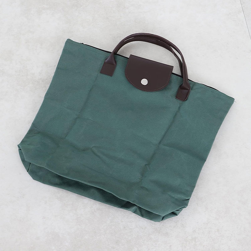Túi Tote gấp gọn có quai xách 42x33cm (Xanh rêu) thương hiệu PEARL METAL