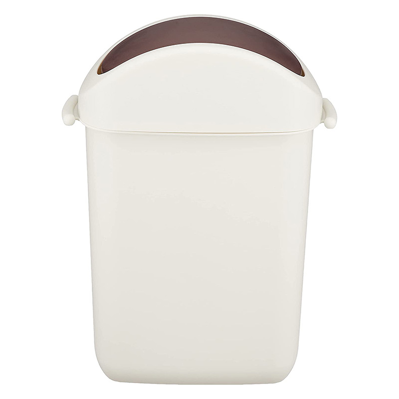 Thùng rác nắp xoay 10L (Nâu) thương hiệu PEARL METAL