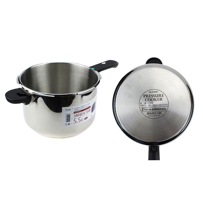 Nồi áp suất Pearl Metal 5.5L  thương hiệu PEARL METAL