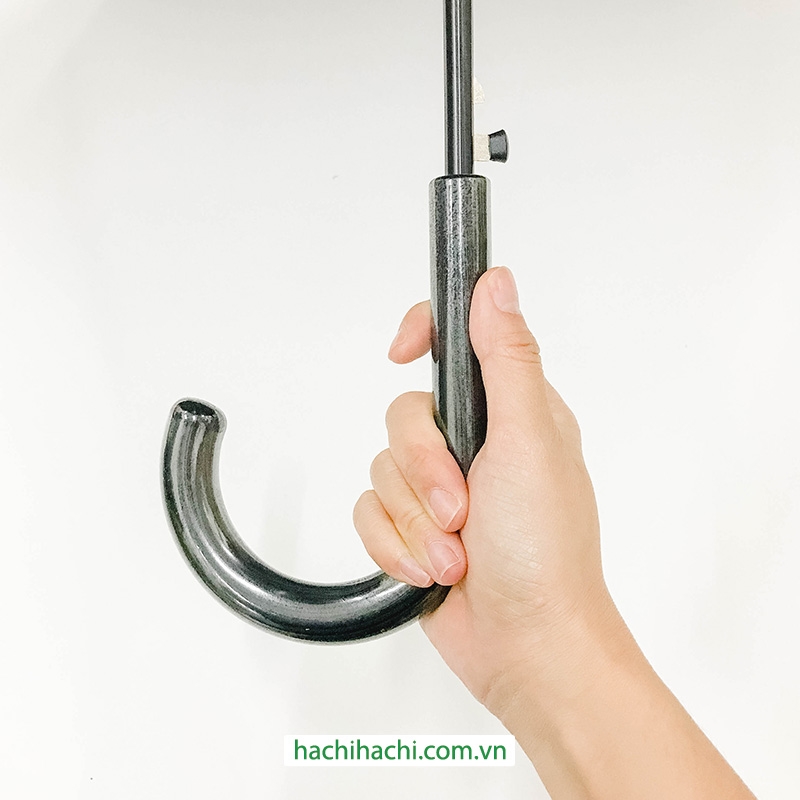 Cây dù size lớn 65cm, che phủ rộng (Đen) thương hiệu PEARL METAL