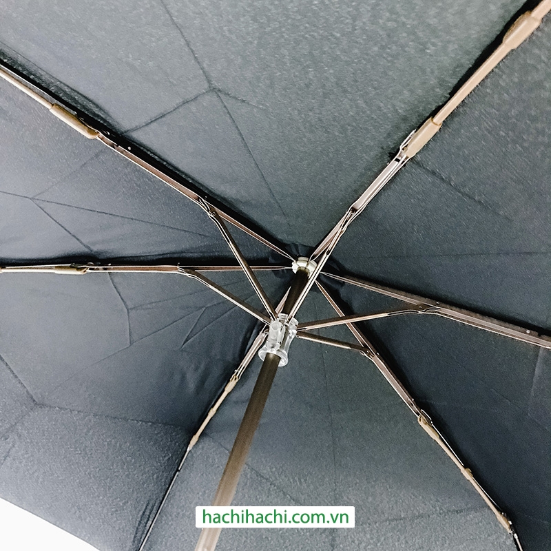 Cây dù gấp chất liệu vải định hình 55cm (Đen) thương hiệu PEARL METAL