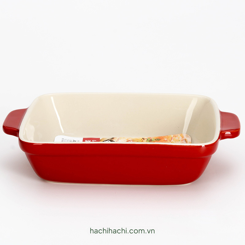Khuôn gốm Pearl Metal dùng cho lò nướng 18x14cm thương hiệu PEARL METAL