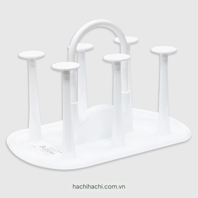 Khay úp ly tách, bình nước kháng khuẩn 6 nhánh 26.5x17cm thương hiệu HIMALAYAS